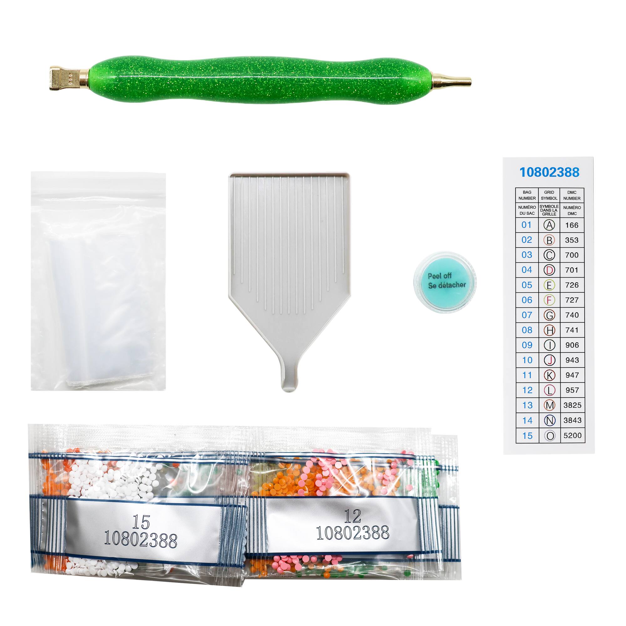 7" Orange Refresher Diamond Art Kit by Make Market®